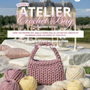 atelier crochet femmes parc de sceaux womanlyshine juin 2026